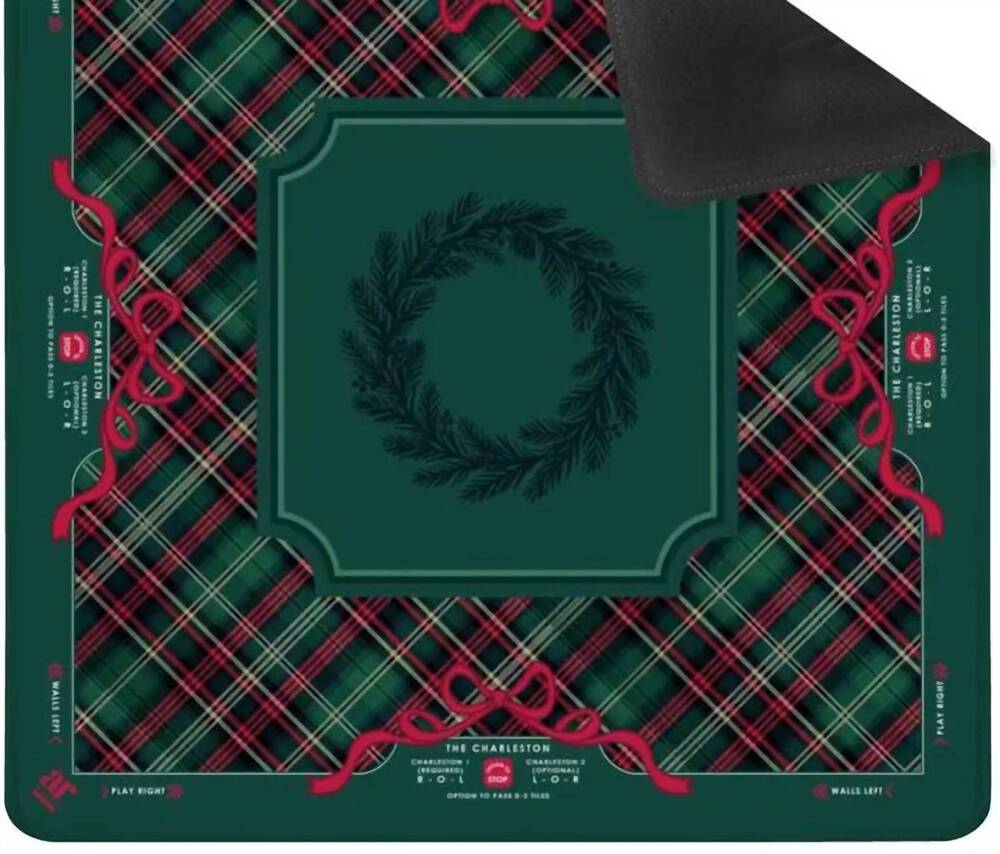 NEW ANDERS RUFF DESIGN CO women's tartan mat in green